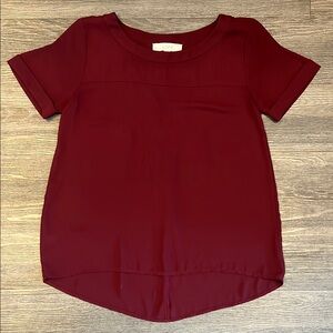 LOFT Women’s Burgundy Top